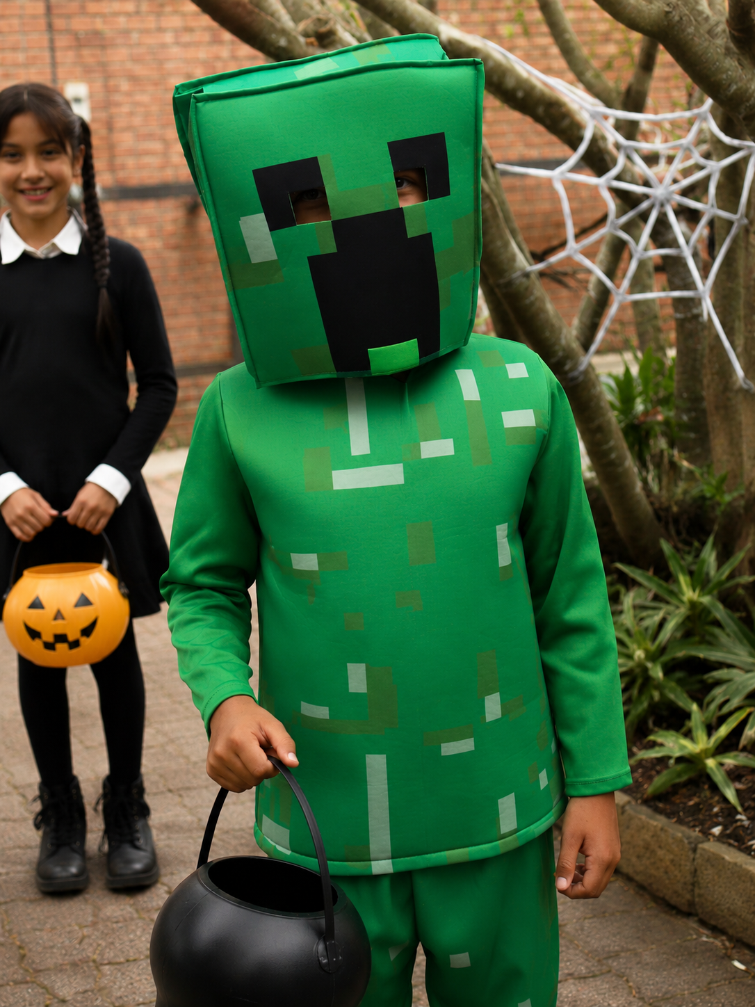 Green Creeper Deluxe Kids Costume
