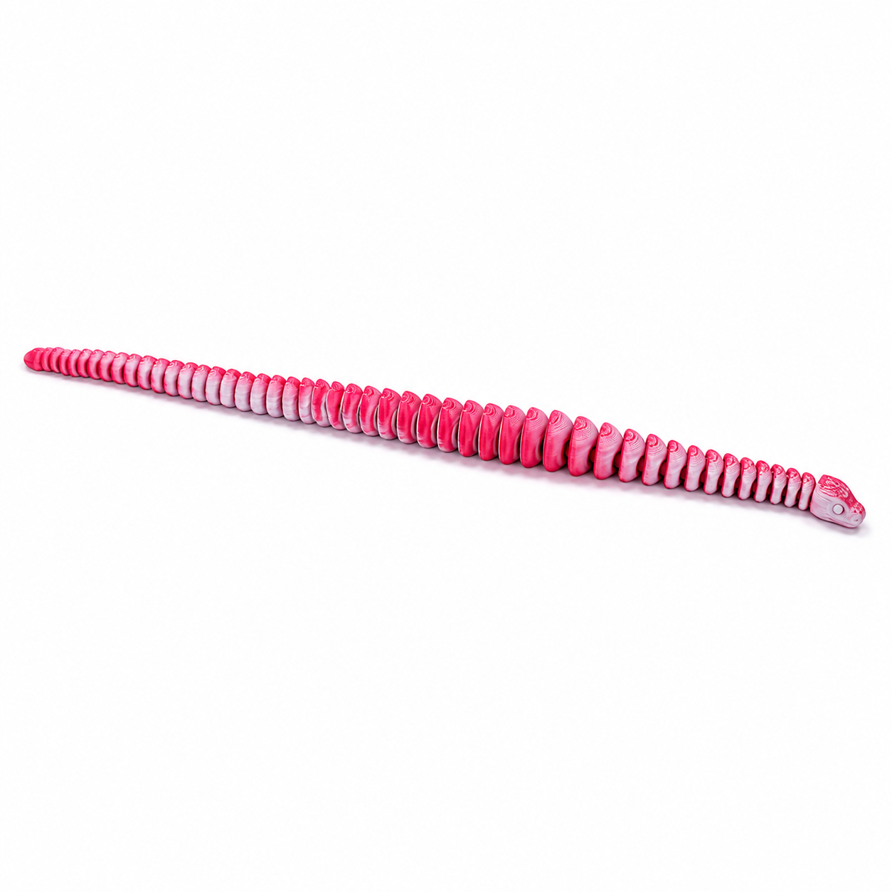 FlexiStrike Snake – 35cm Red & White