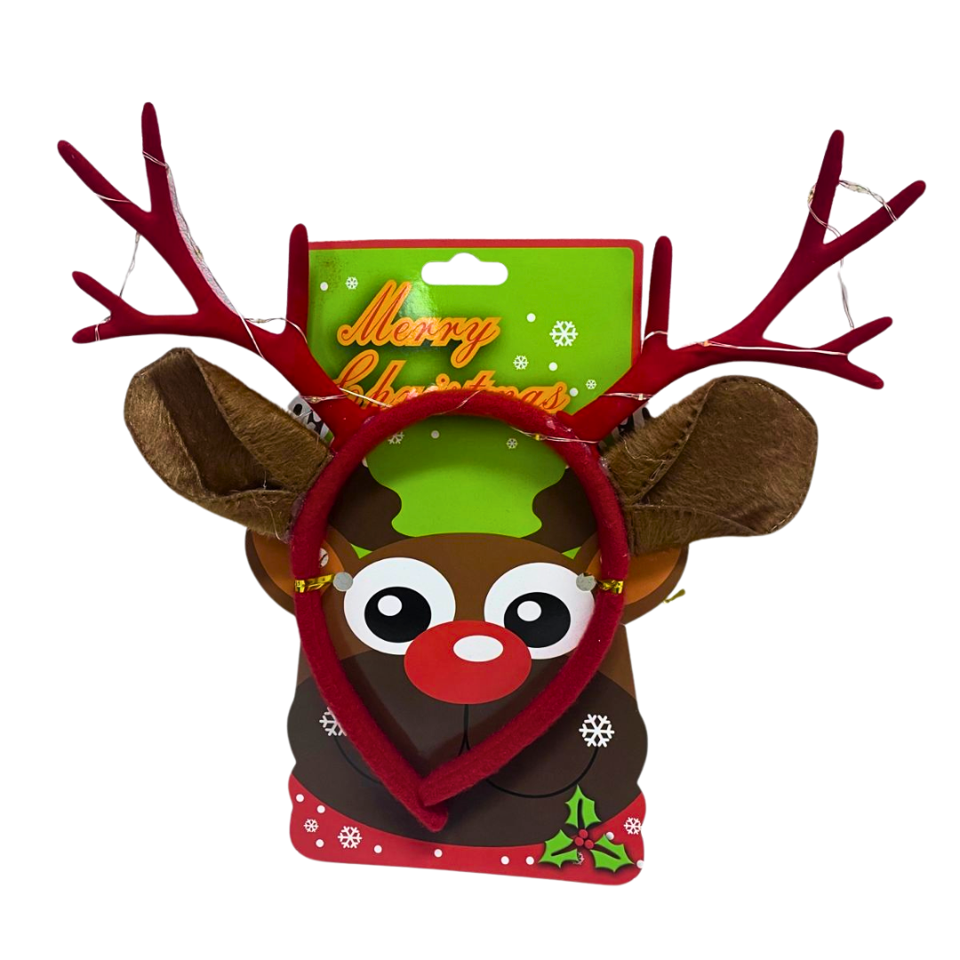 Christmas Reindeer Light Up Aliceband