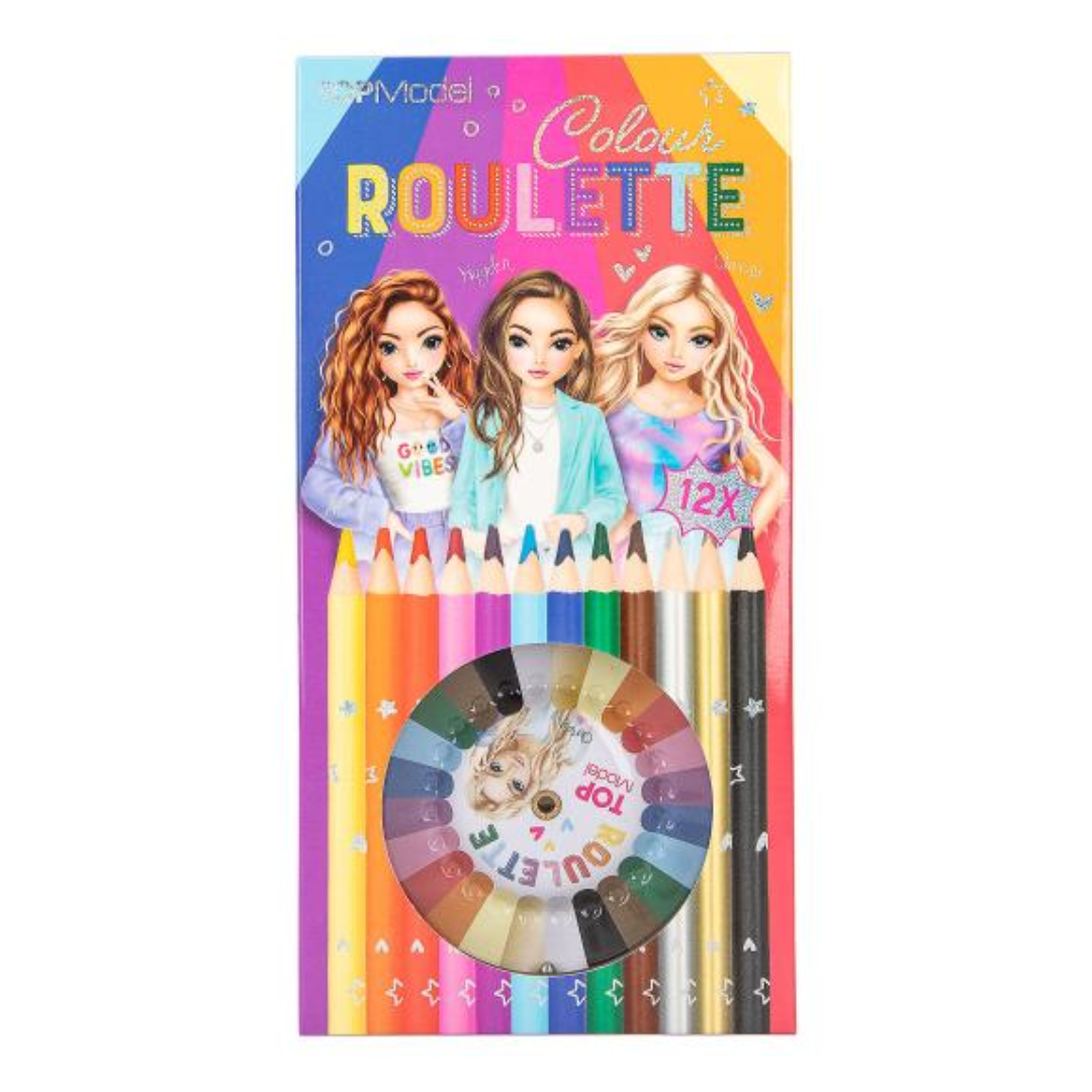 Colour Roulette Colouring Game