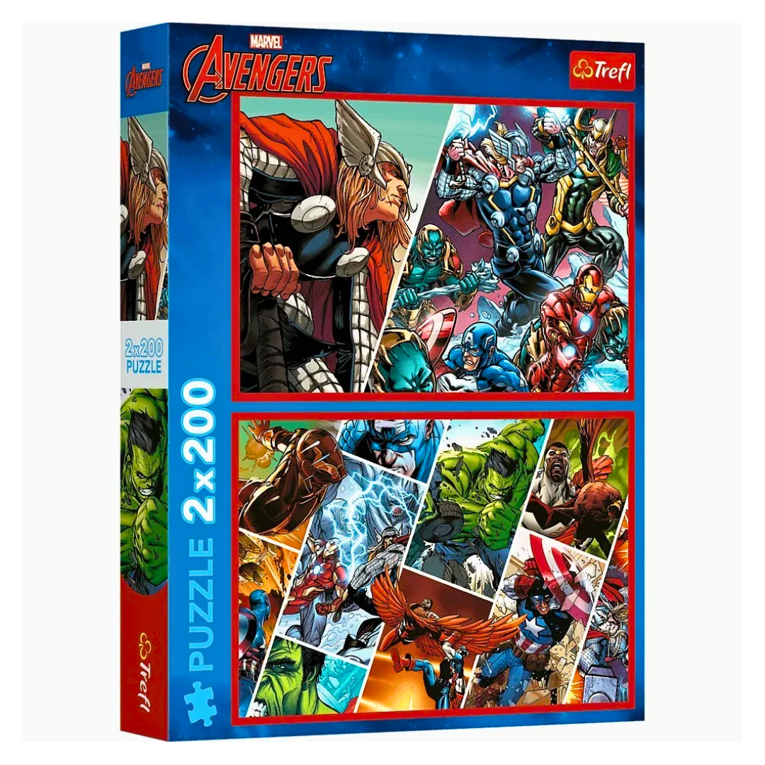 Defenders of The World 2x200pc Puzzle