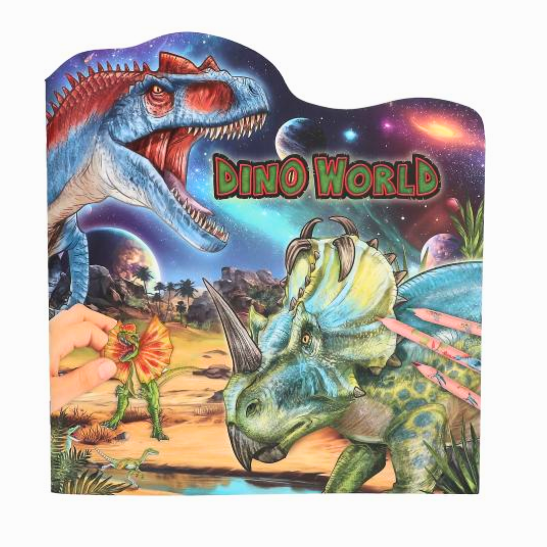 Dino World Colouring Book - Galaxy