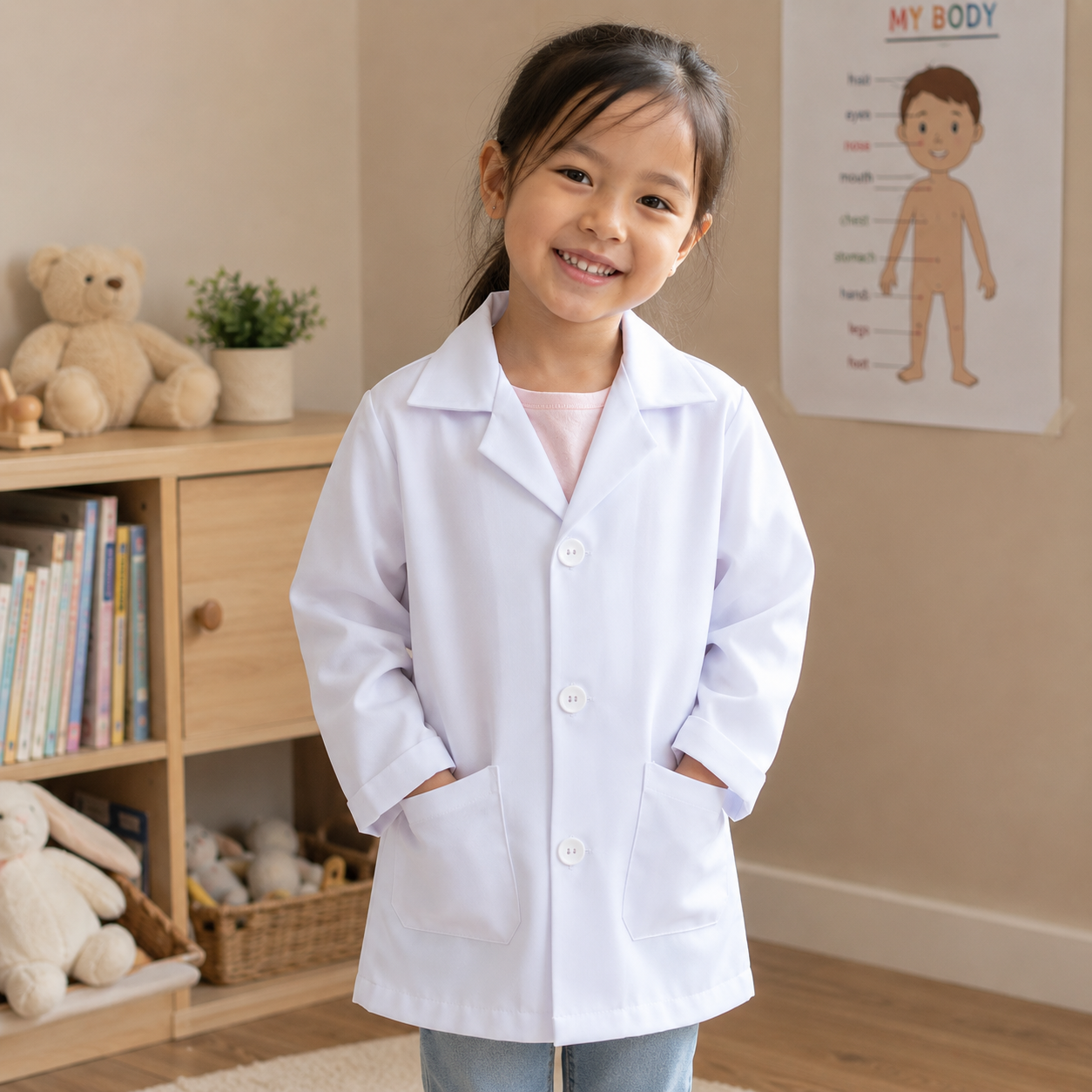 Doctor Scientist Lab Coat Dress Up