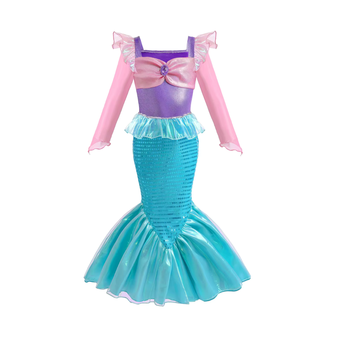 Blue and Purple Mermaid Dress