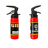 Fireman Costume Black (Ages 3-8)