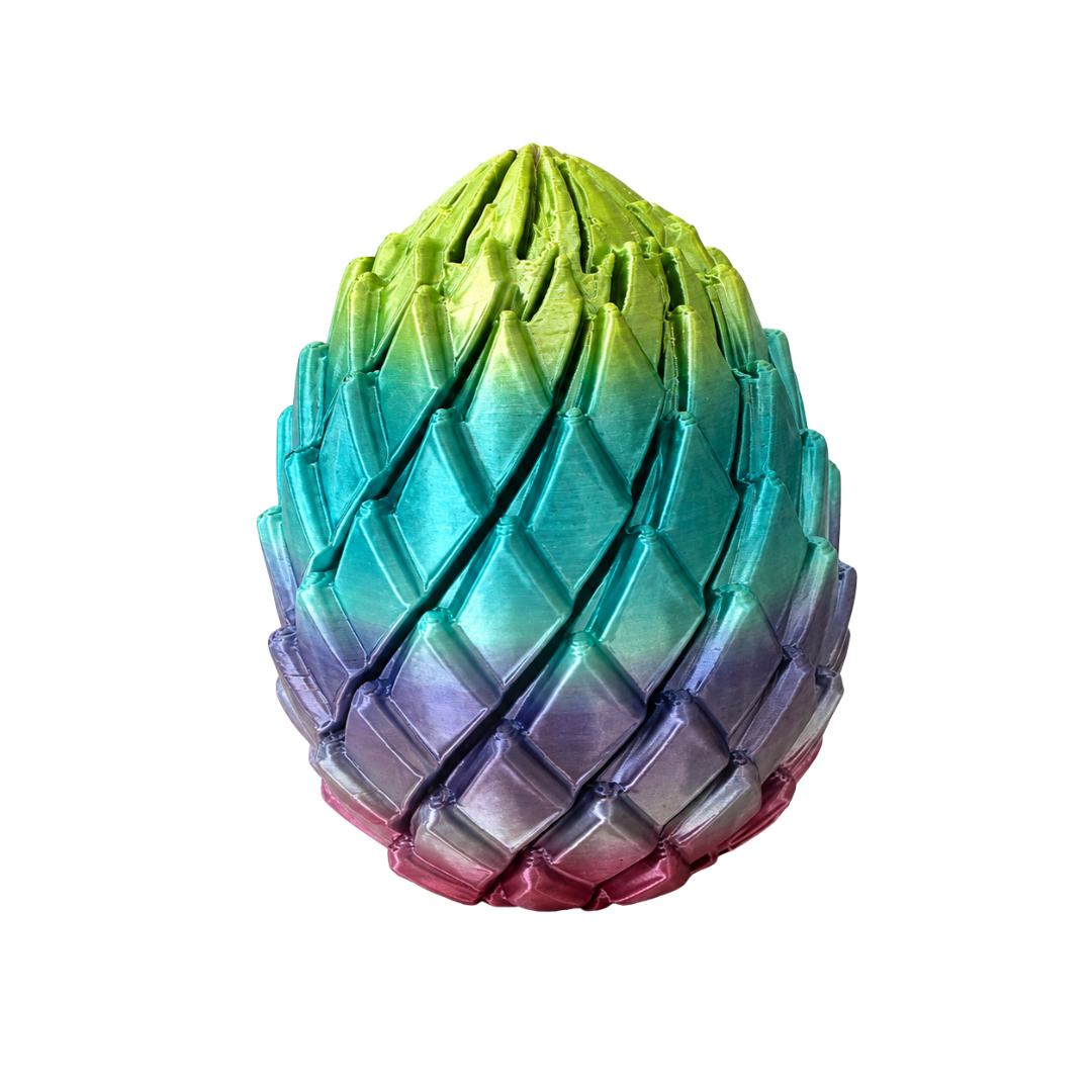 FlexiFidget Dragon Egg - Metallic Rainbow