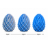 FlexiFidget Dragon Egg - Blue & White