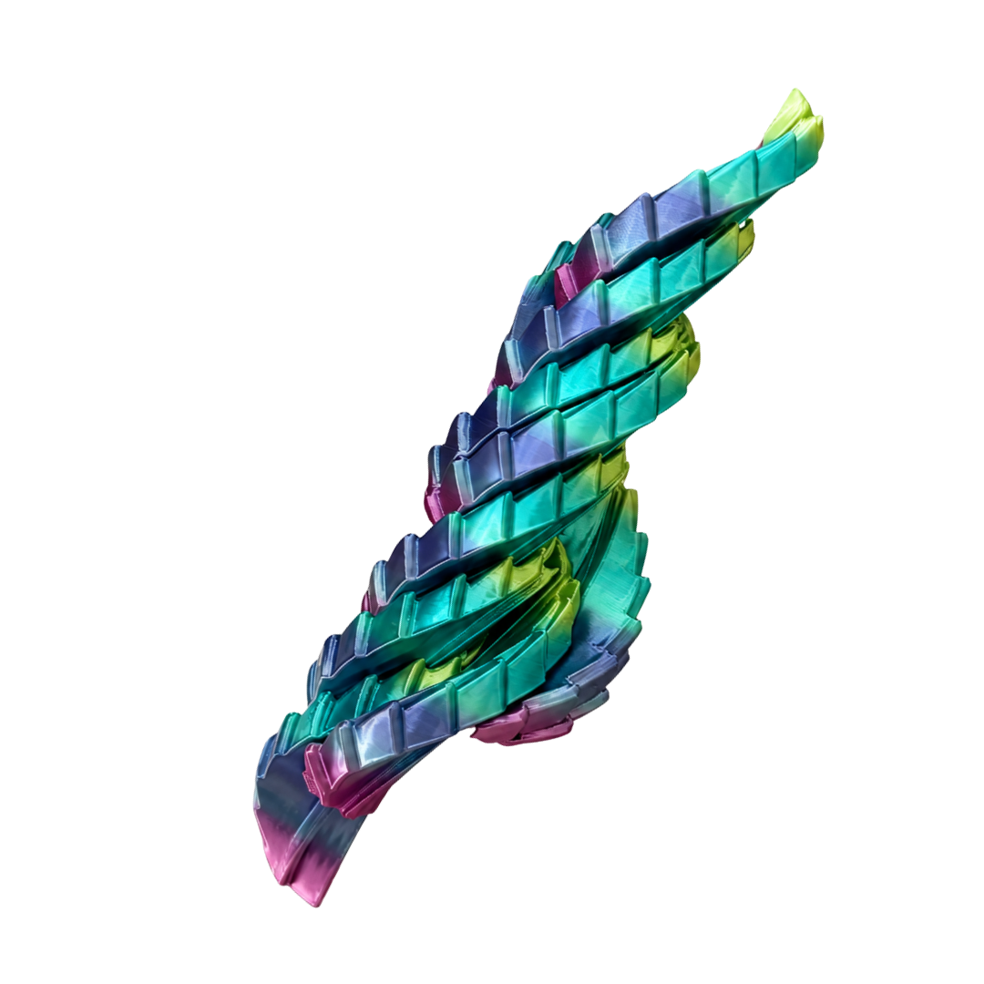 FlexiFidget Dragon Egg - Metallic Rainbow