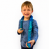 3D Snake - 95cm Metallic Blue
