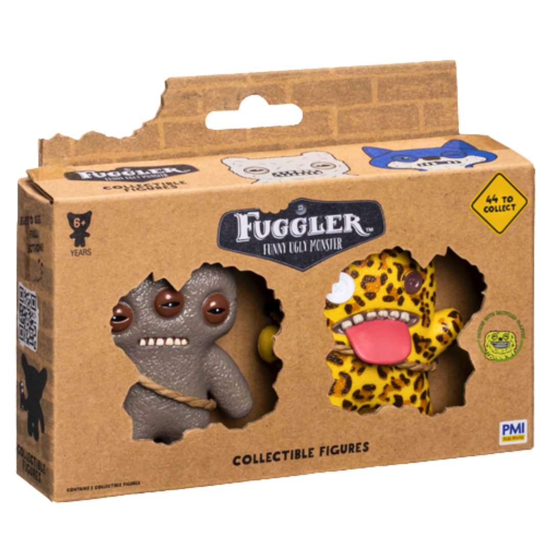 Fuggler Cube Fuggler Collectible Figures 2 Pack Window Box – Kiddie Majigs