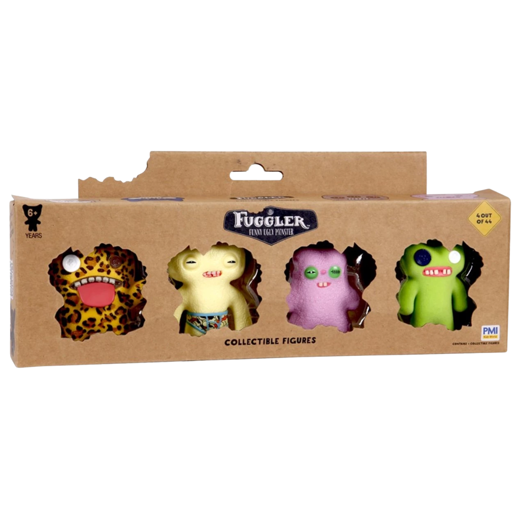 Fuggler Collectible Figures 4 Pack Window Box Ltd