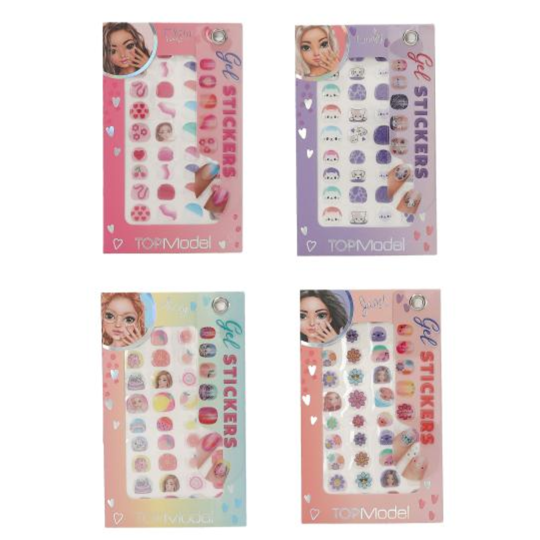 Gel Nail Stickers (4 sheets)