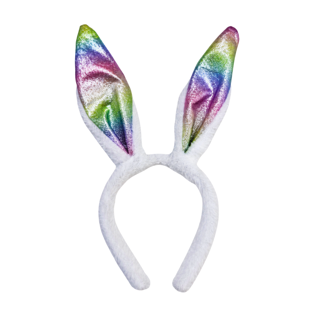 Glitter Multicolour Bunny Aliceband