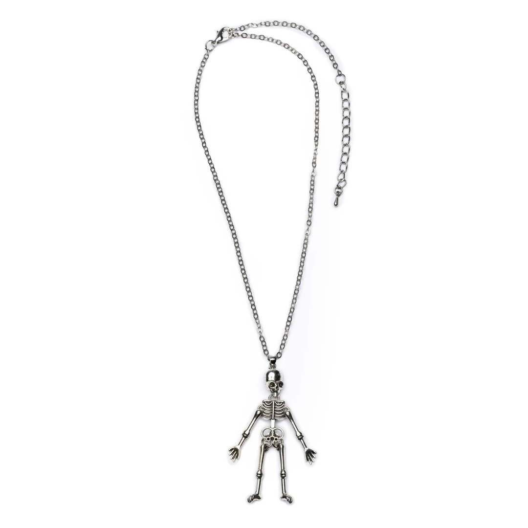 Spooky Scary Skeleton Necklace