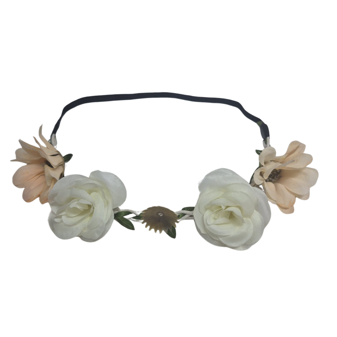 Headband with Flowers Asstd