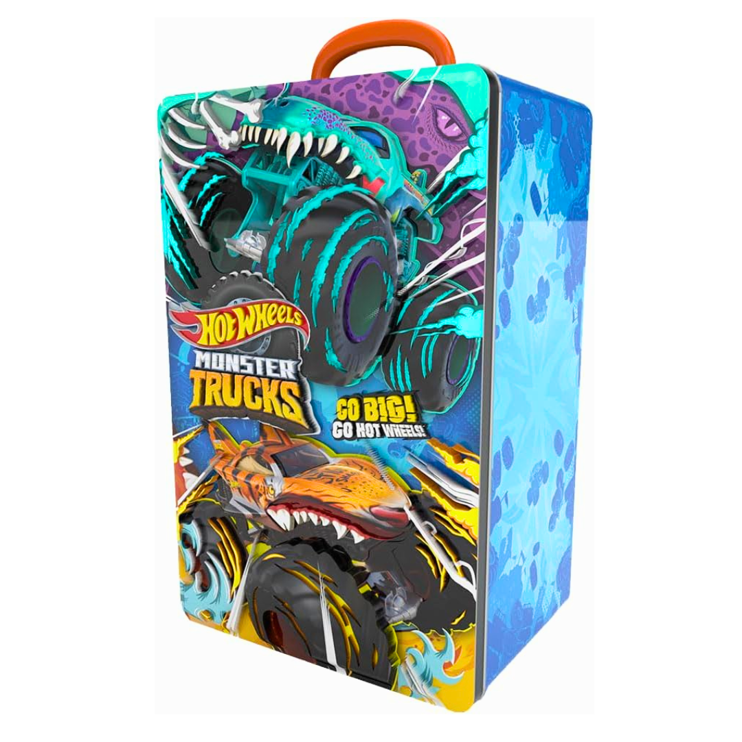 Hot Wheels Metal Monster Truck Storage Case