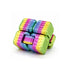 FlexiFidget Infinity Cube - Rainbow Metallic