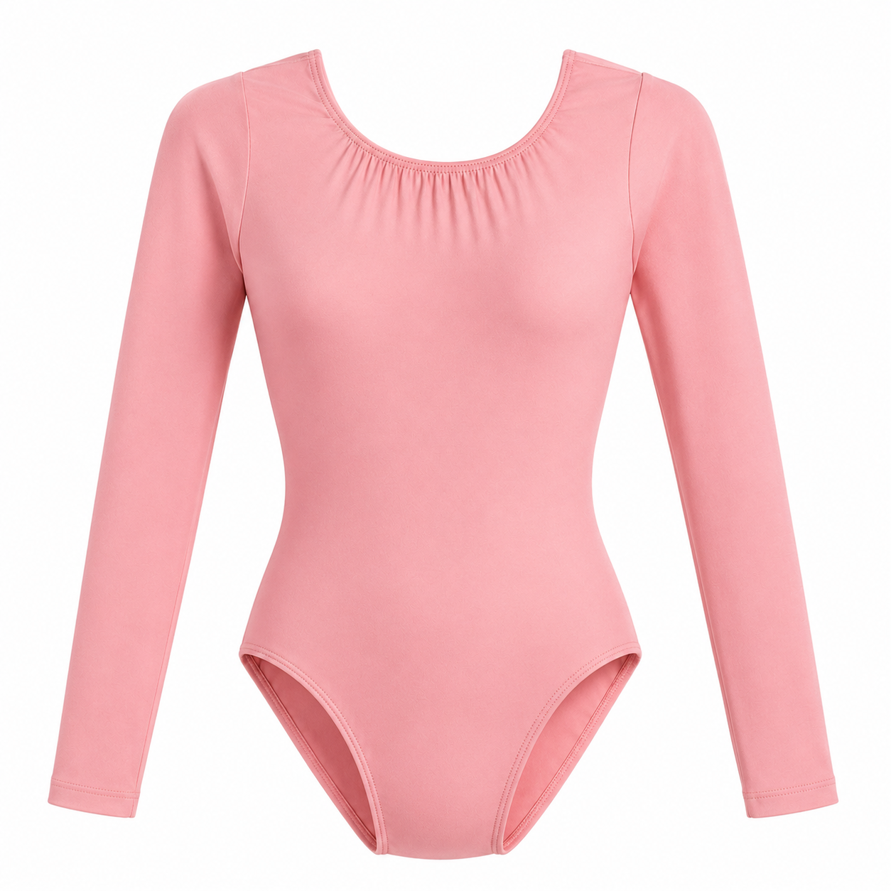 Long Sleeve Pink Leotard