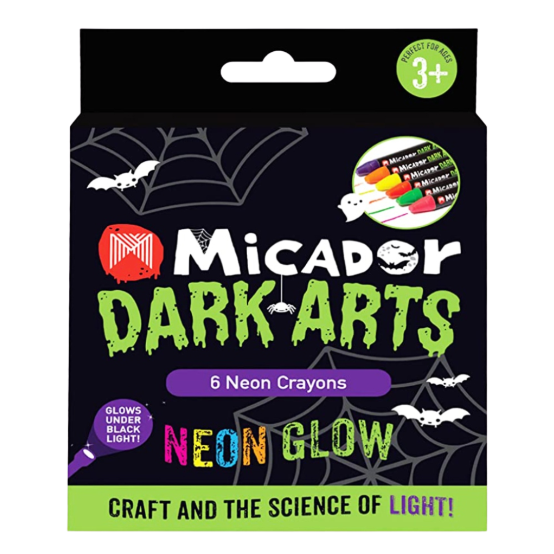 Micador Dark Arts Neon Crayons