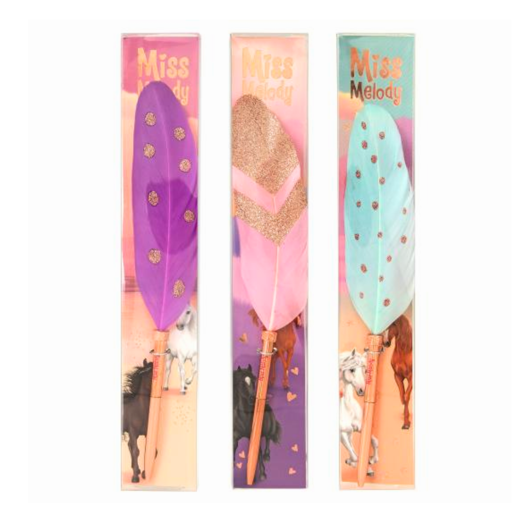 Miss Melody Feather Ball Pen