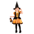 Orange & Black Witch costume