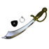 Pirate Cutlass Sword, Earring & Eye Patch set 1