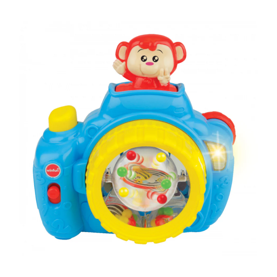 Pop Up Monkey Camera
