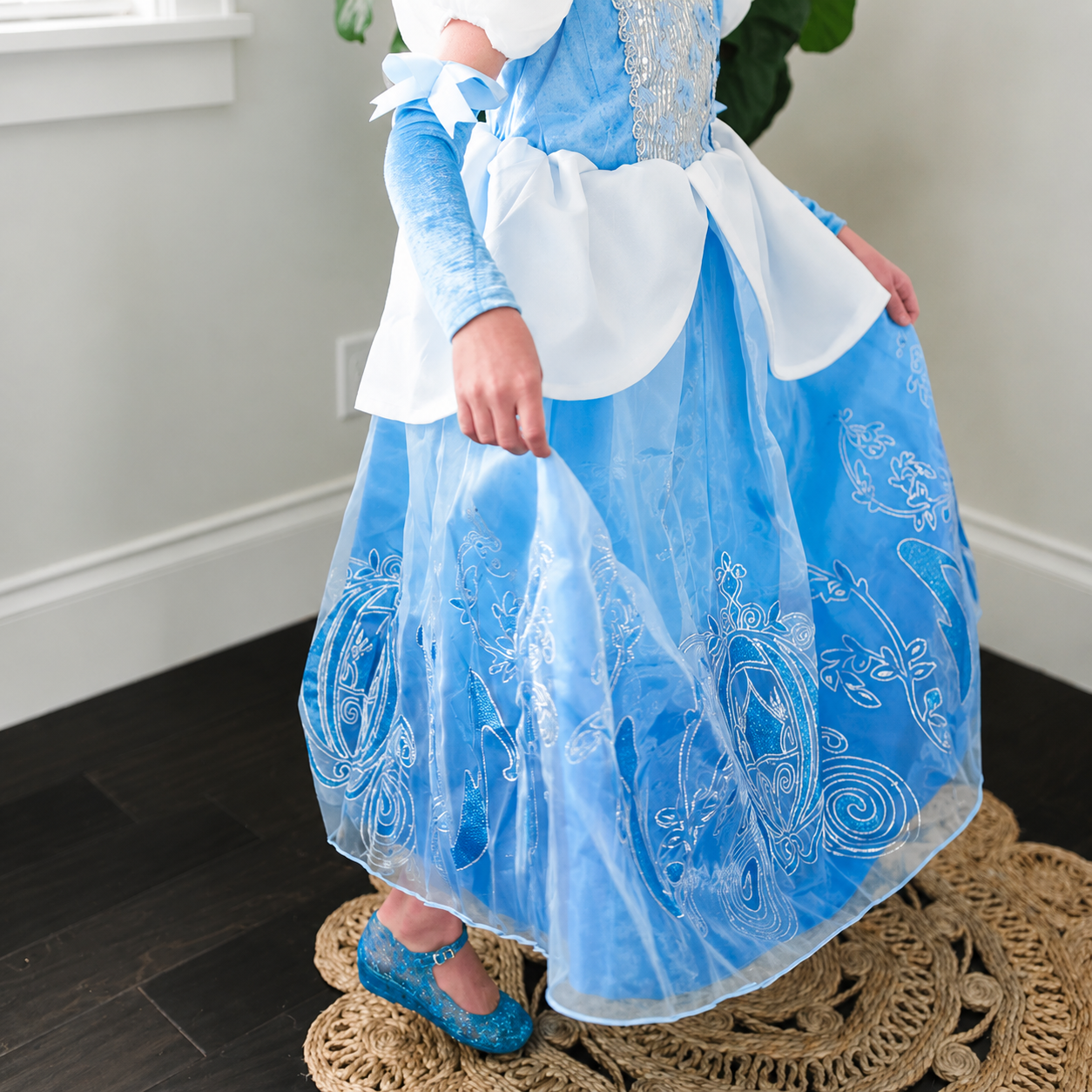 Blue Princess Shoes