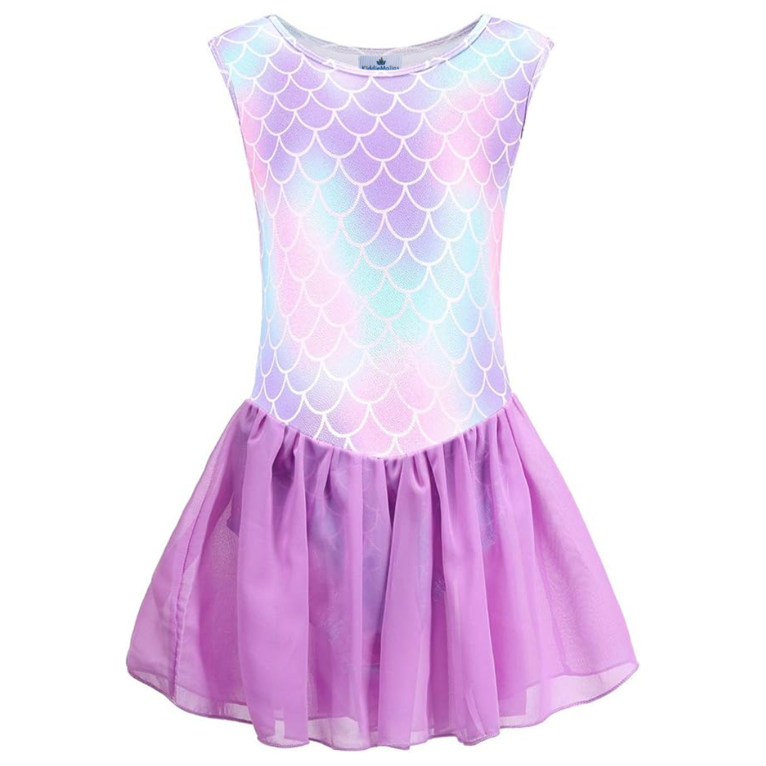 Purple Mermaid Tutu Leotard