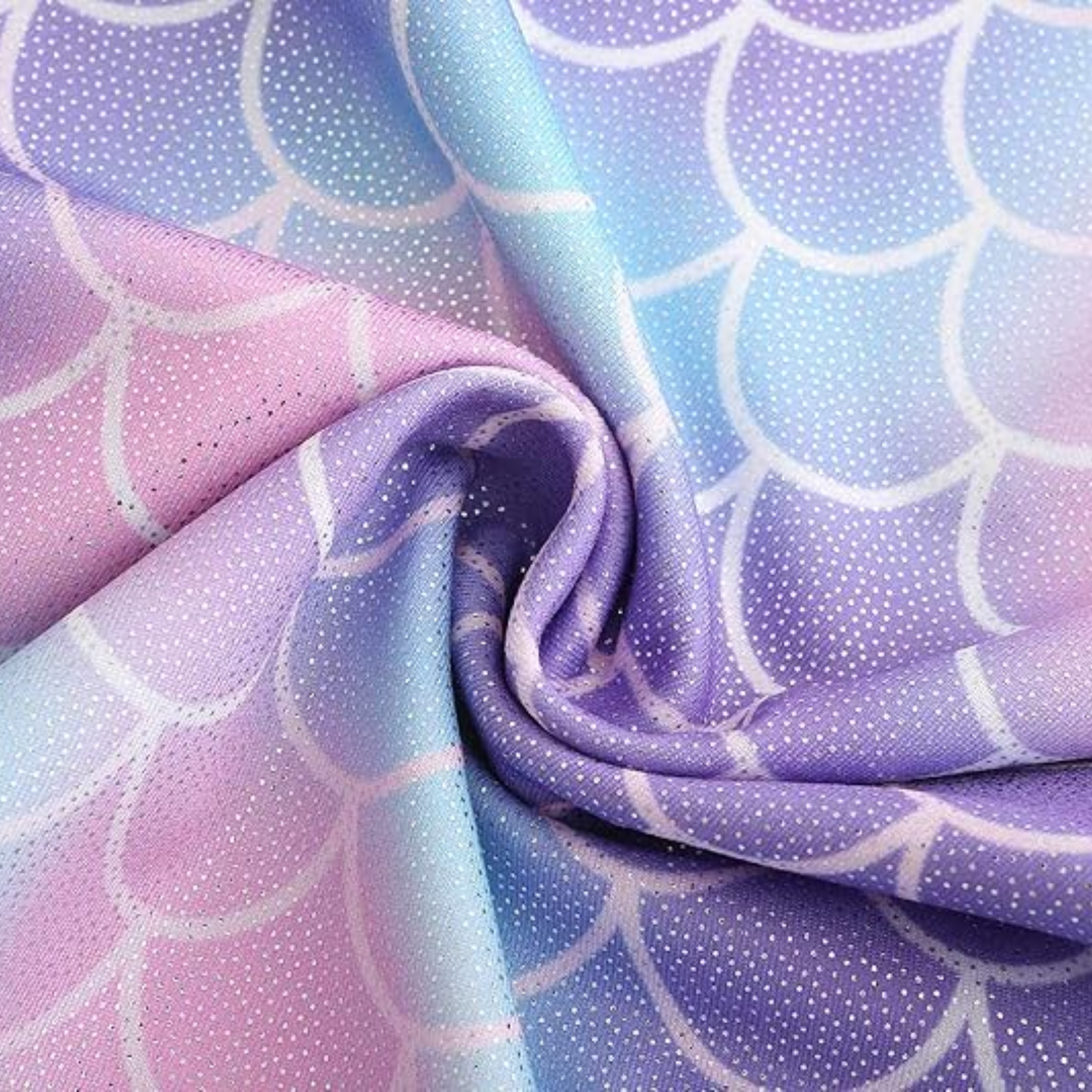 Purple Mermaid Tutu Leotard