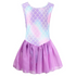 Purple Mermaid Tutu Leotard