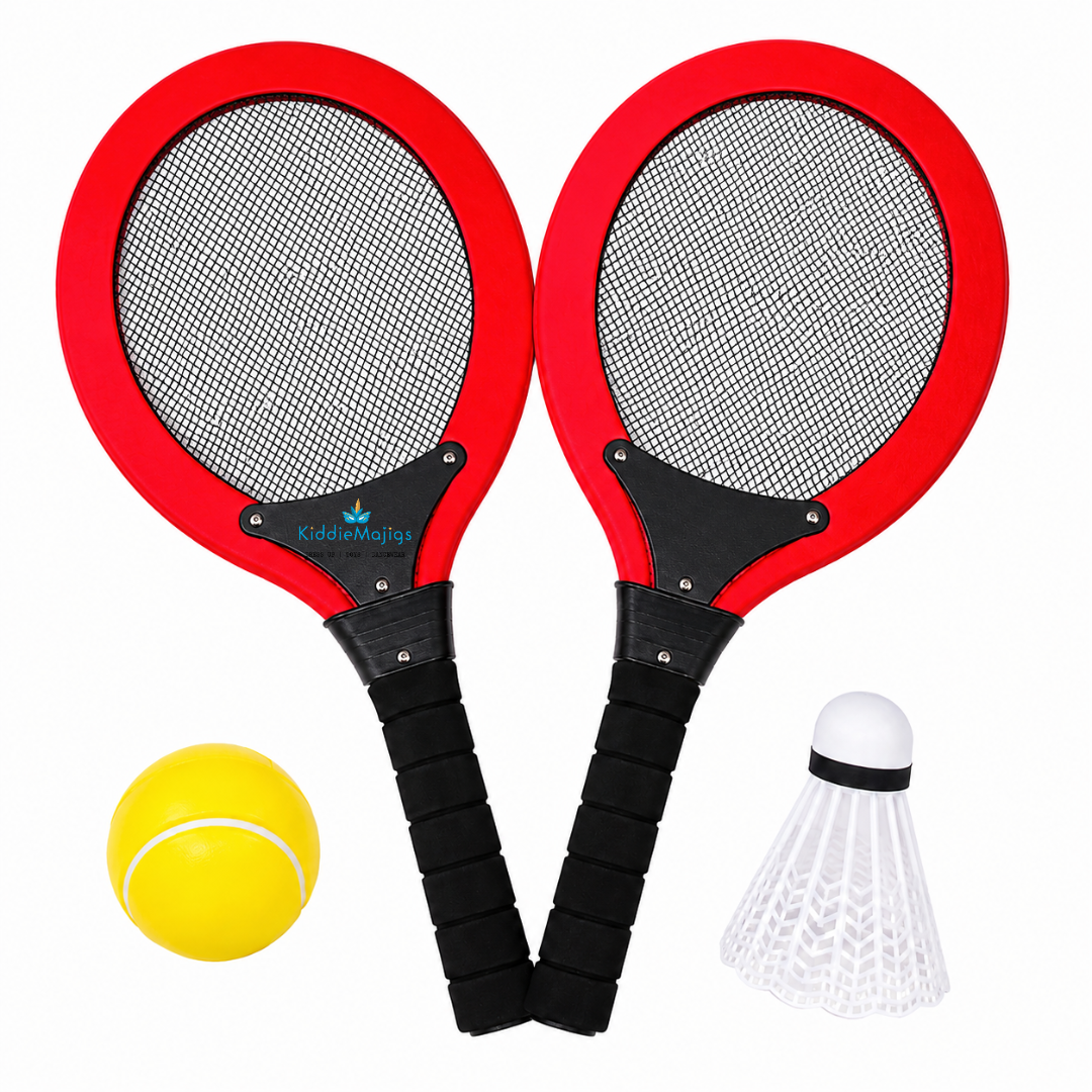 Racket Set (Ball & Flower Ball) Red