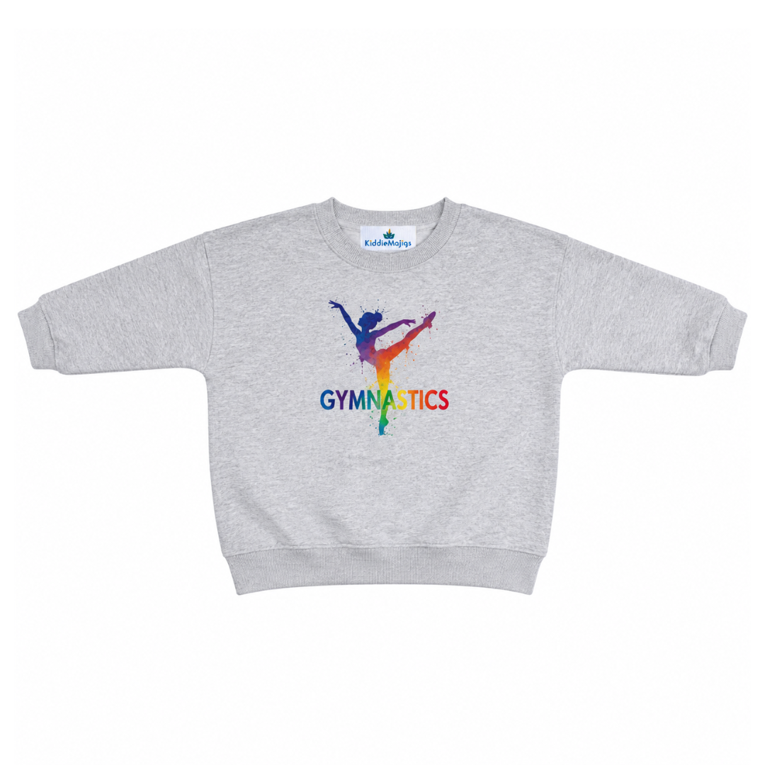 Rainbow Gymnastics Jersey Grey