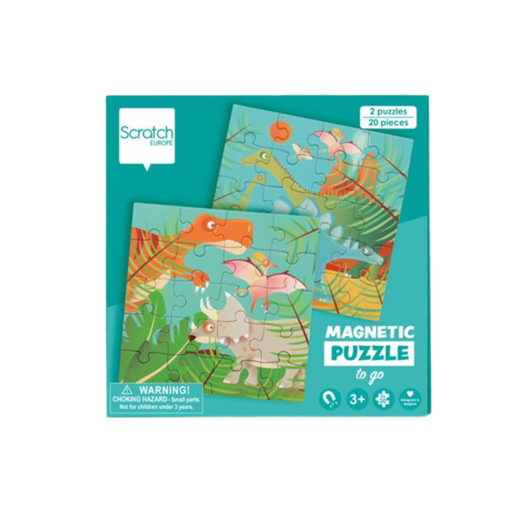 Puzzle Magnetic: Dinosaurs