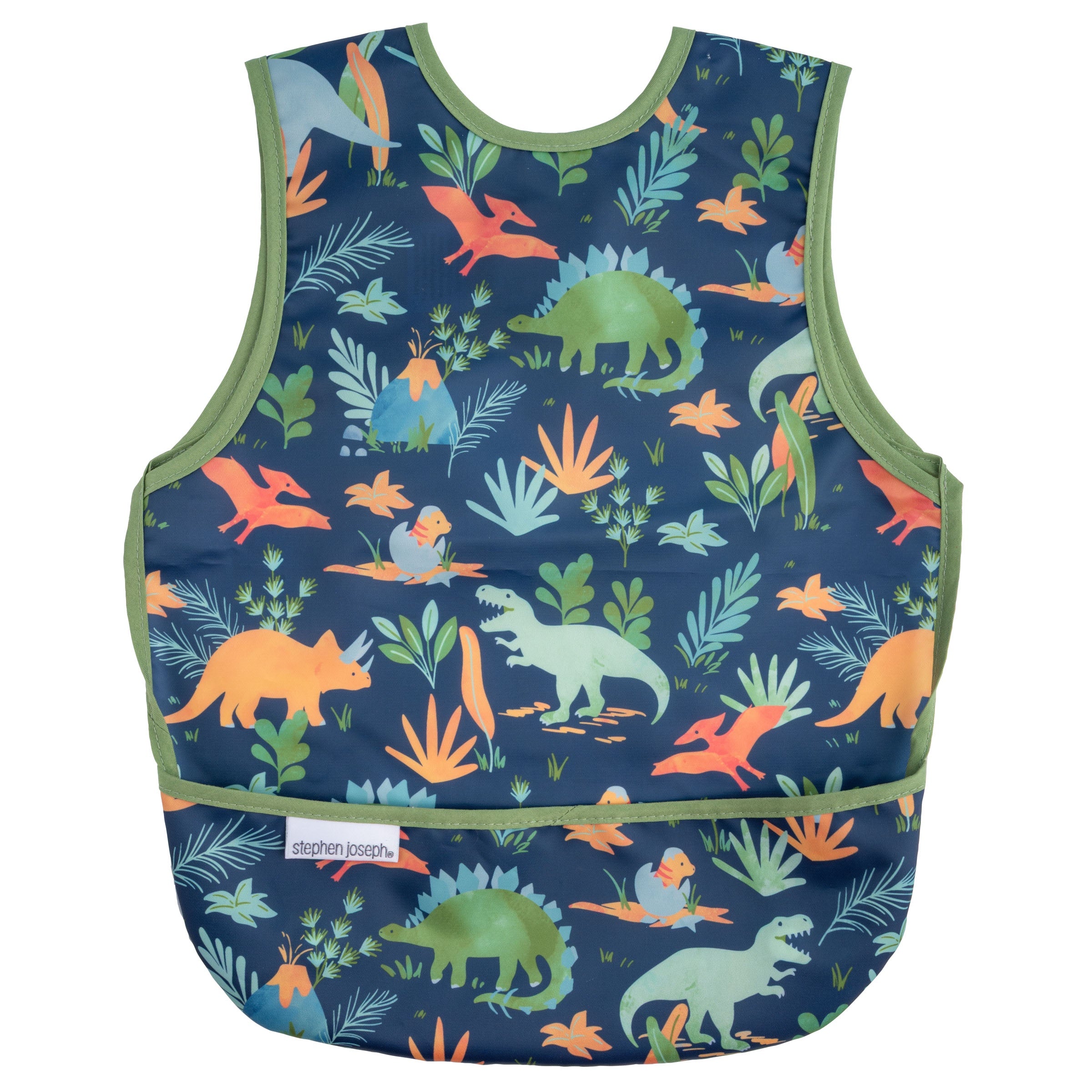 Recycled Bib - Dino
