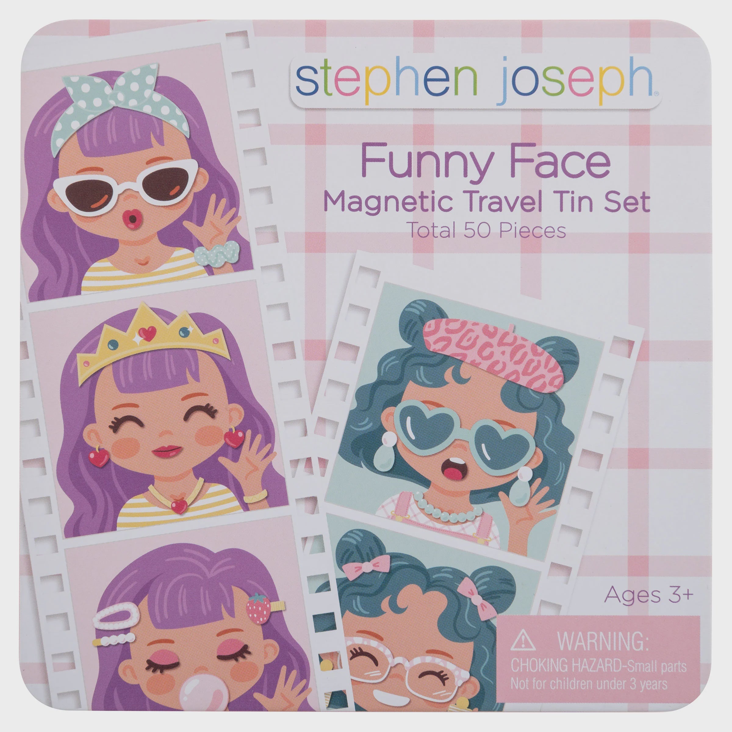 Funny Faces Magnetic Set - Girl