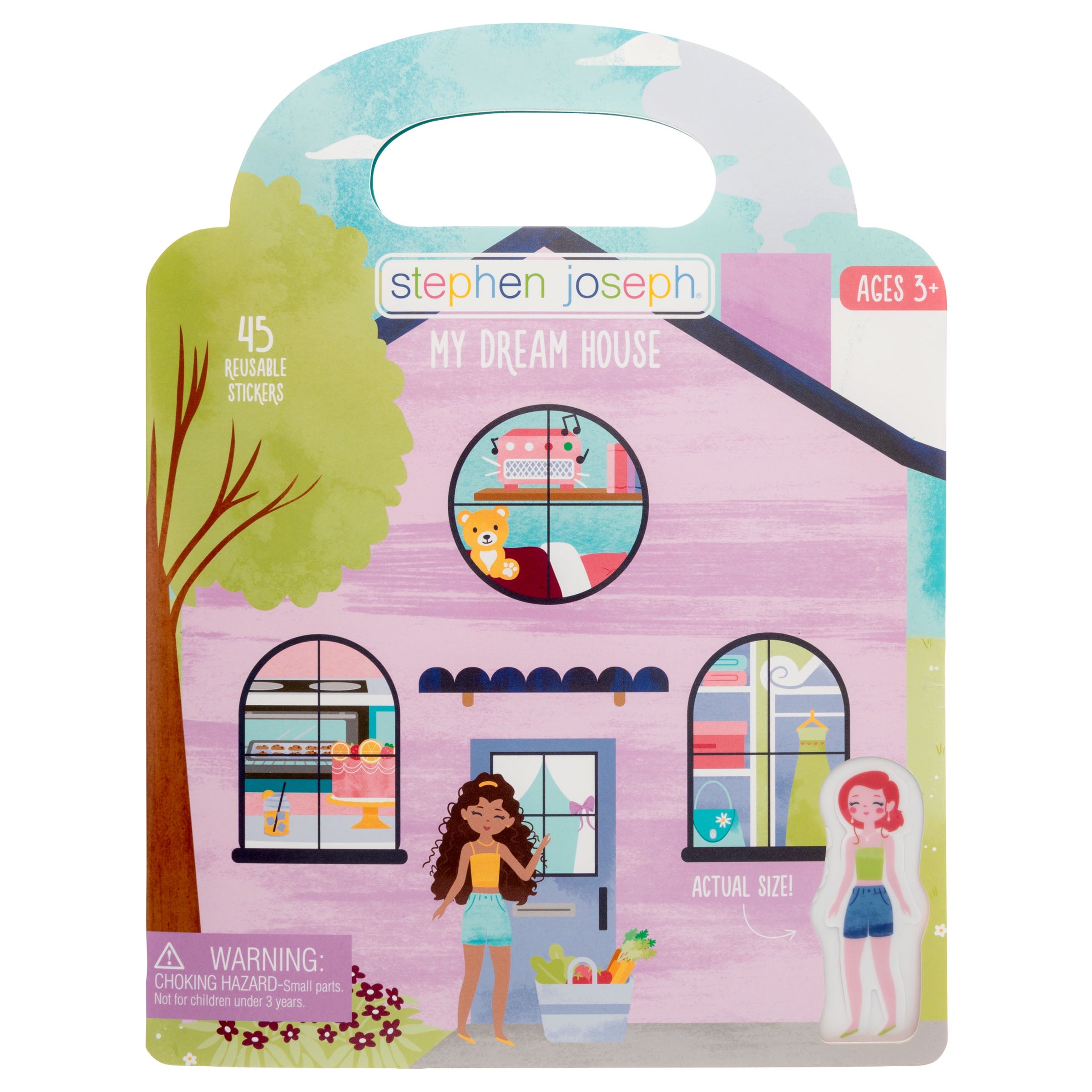 Reusable Sticker Book - Dream House