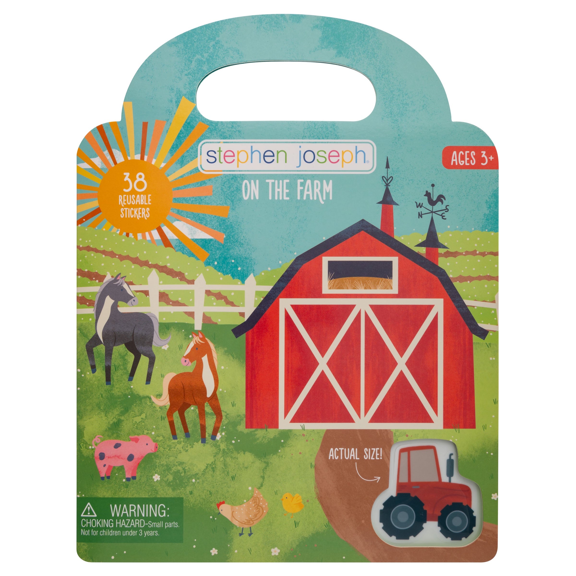 Reusable Sticker Book - Farm