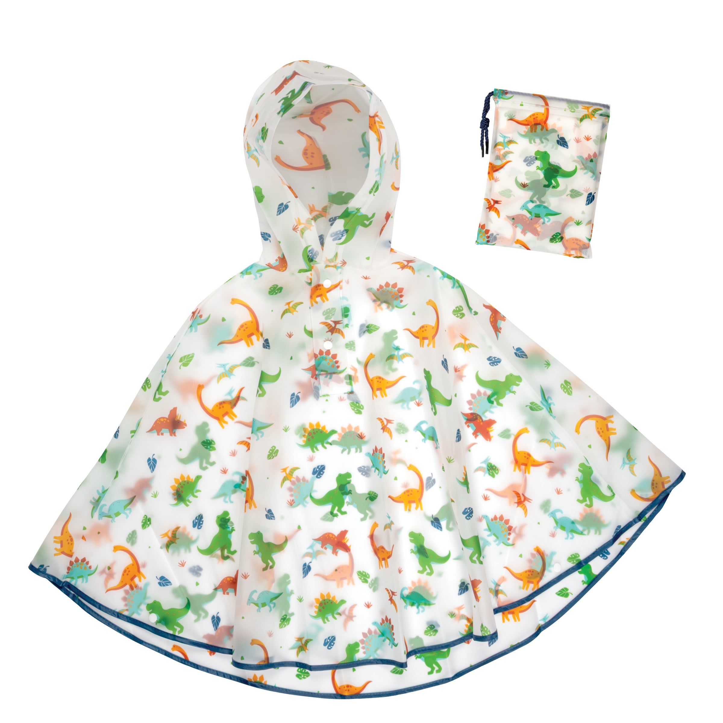 Lightweight Poncho - Dino