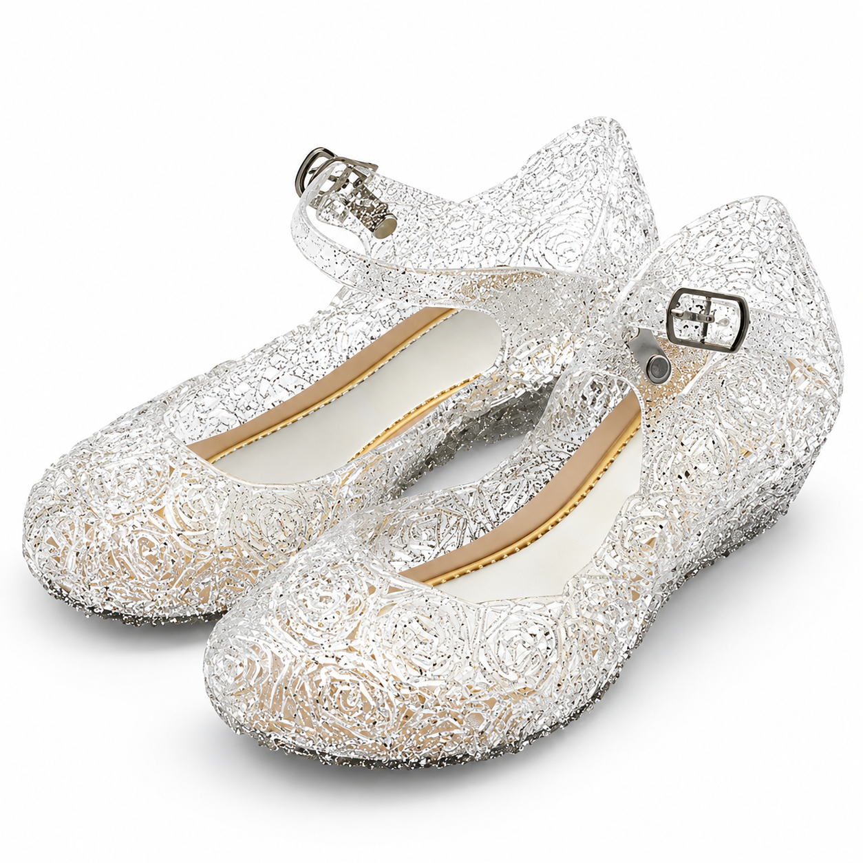 Silver Princess Shoes