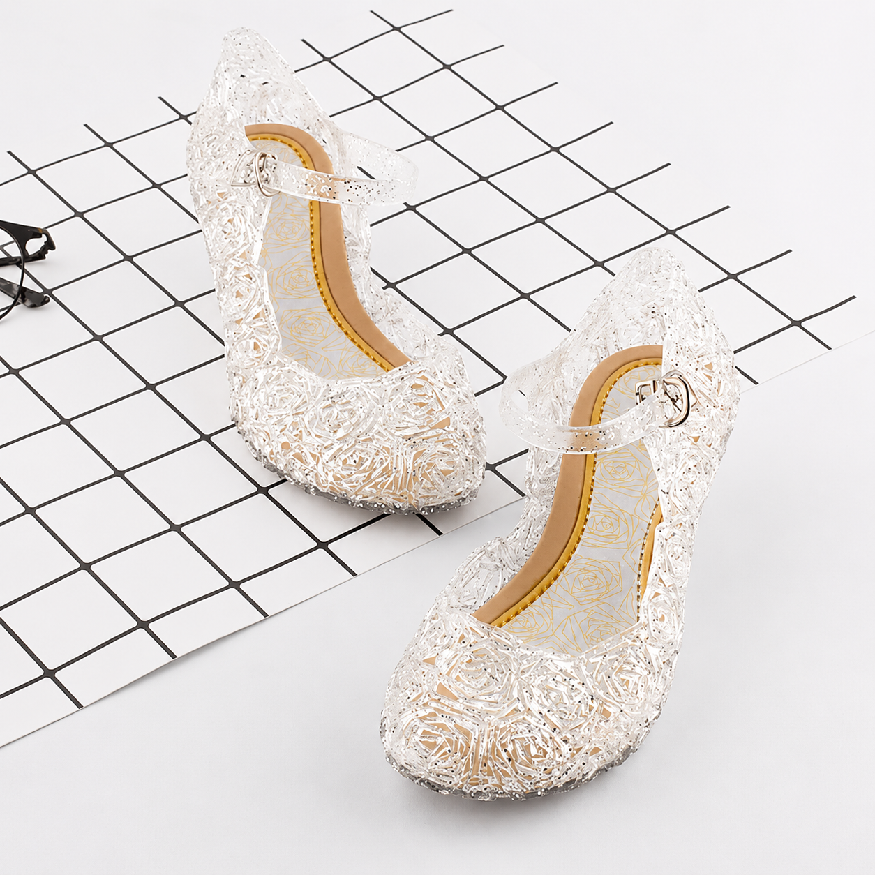 Silver Princess Shoes