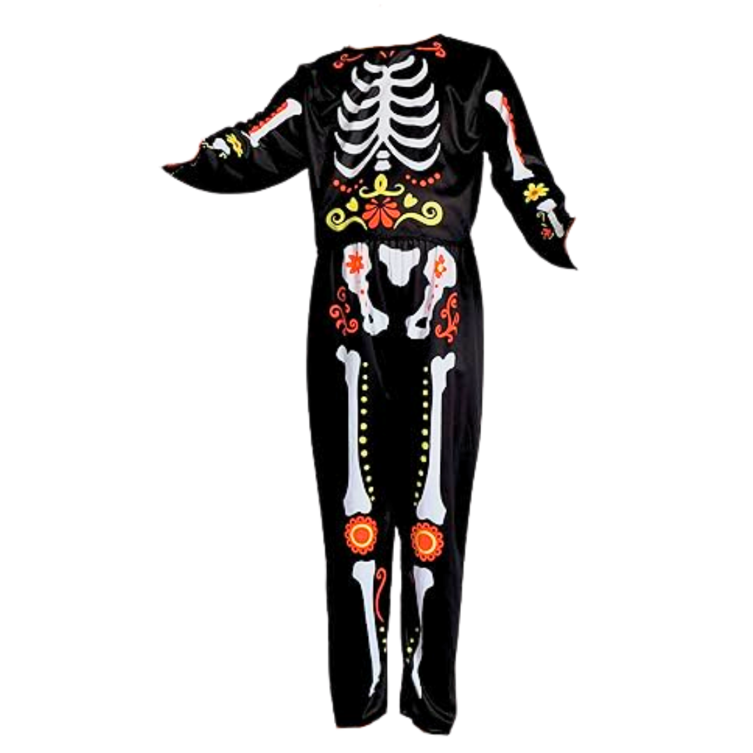 Skeleton with Flowers Toddler Jumpsuit