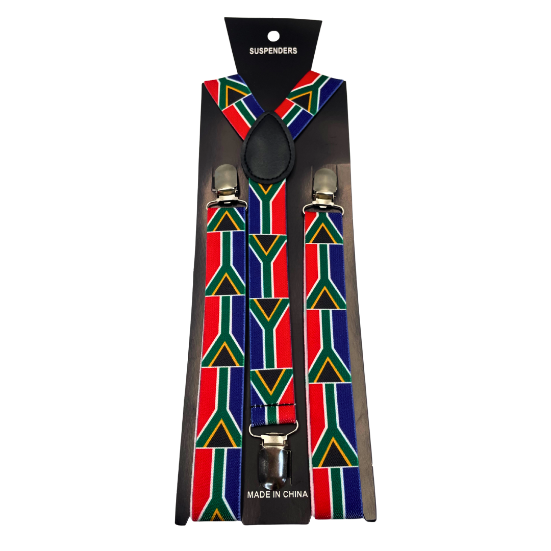 South African Flag Suspenders