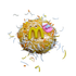 Squeeze Me "M" Burger Squishy