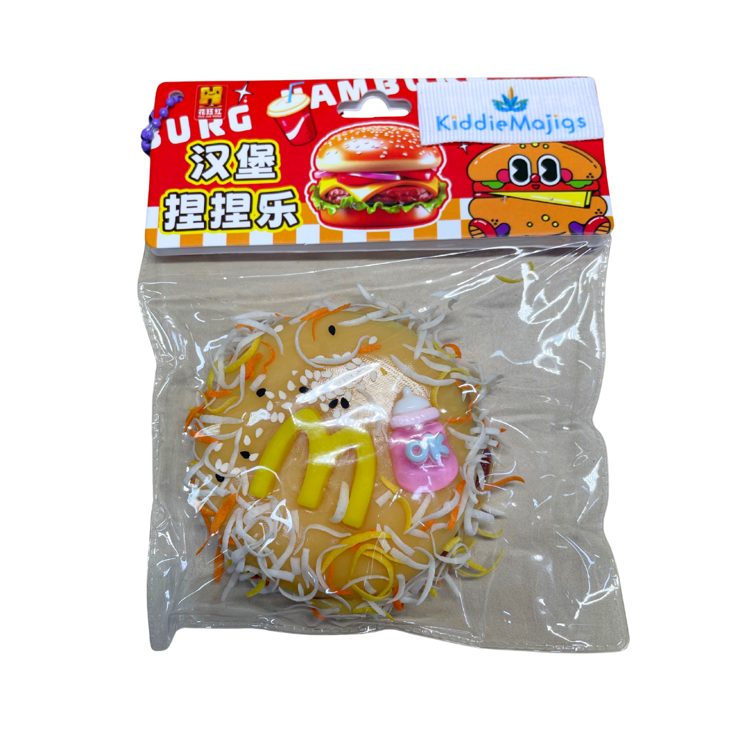 Squeeze Me "M" Burger Squishy