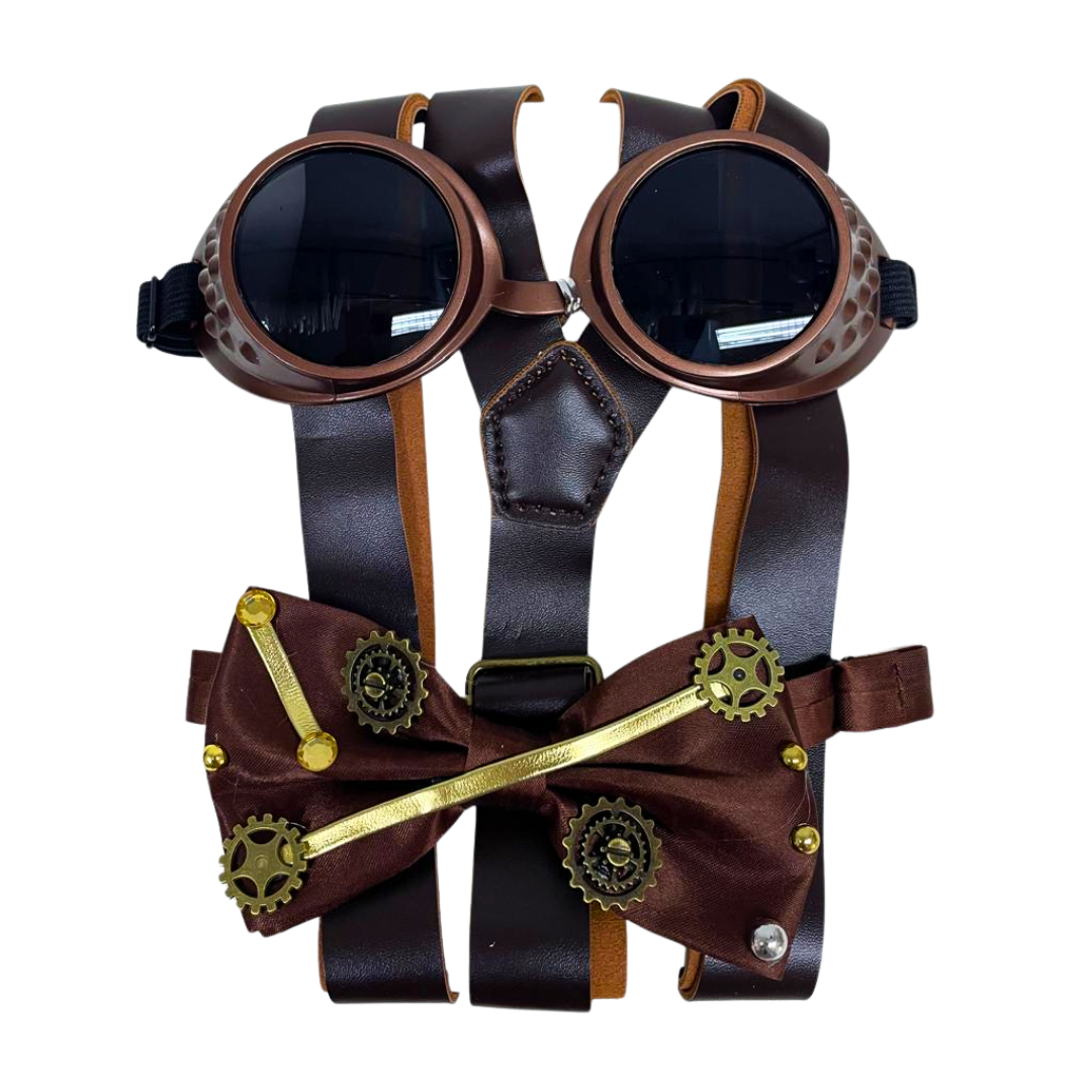 Steampunk 3pc Dress Up Set