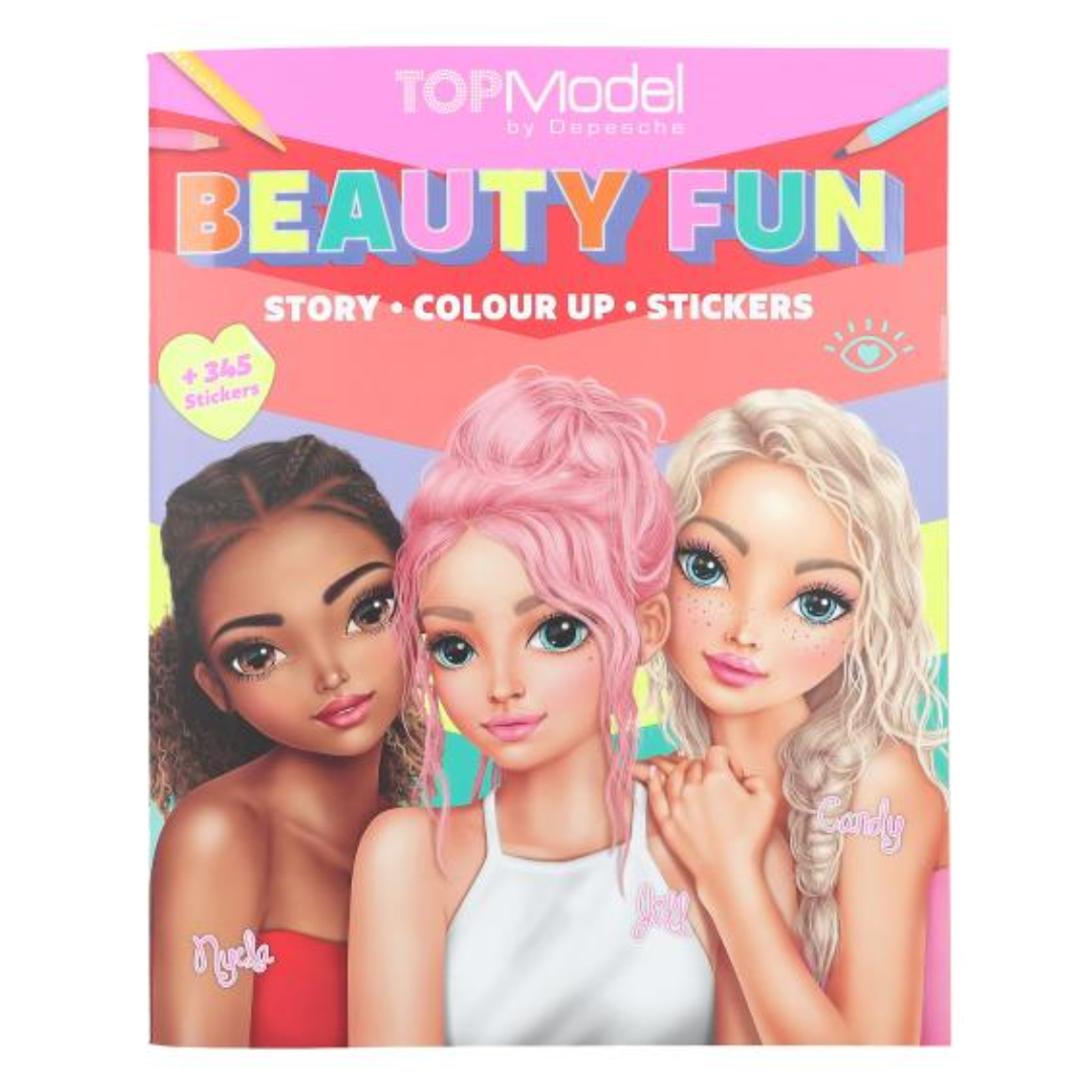 TM Beauty Fun Colouring Book
