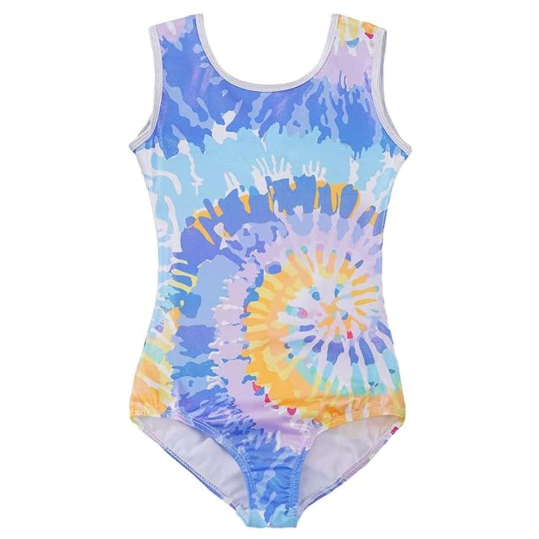 Blue Spiral Leotard