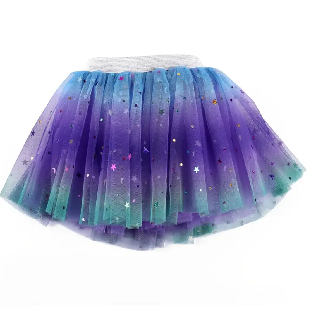 Dark Purple Ombre Skirt