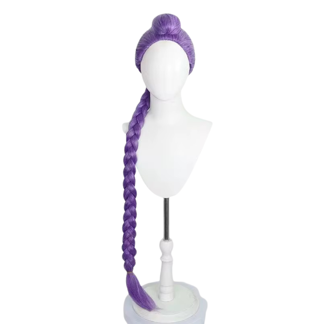 Kpop Purple Rumi Hunter Adult Wig
